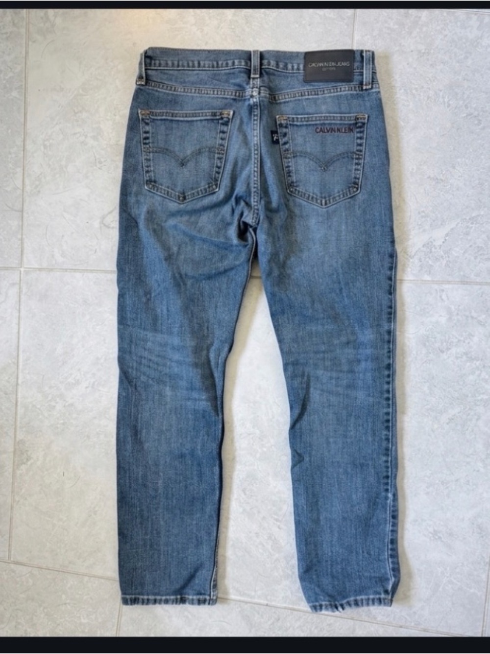 Levi's 511 vintage ‘98 Men’s Straight Jeans in Medium Blue Denim jeans 34x34